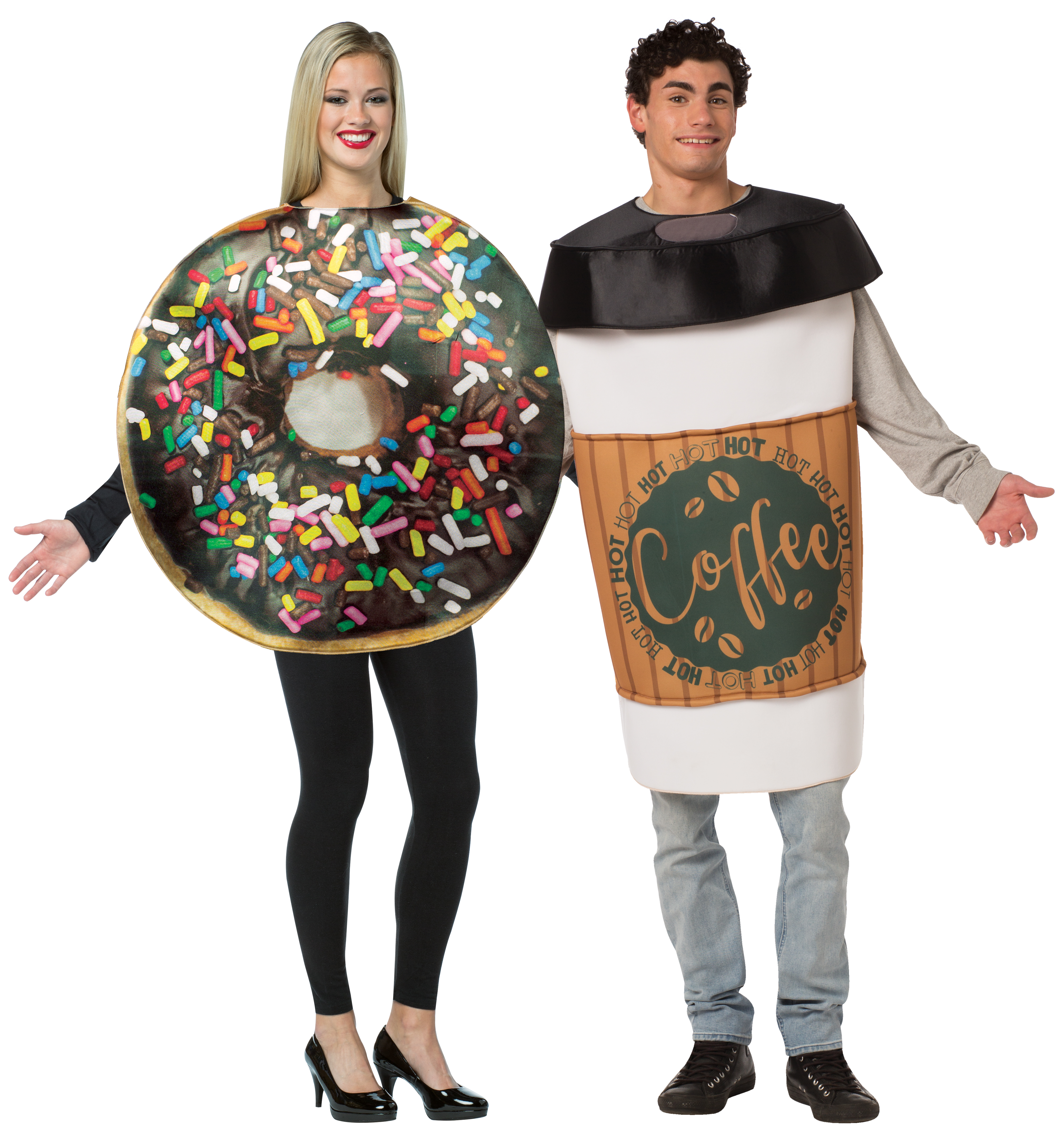 coffee and donut costume